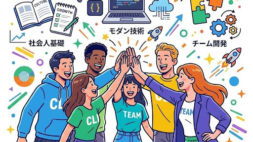 【エンジニア新卒研修の裏側】「社会人基礎×技術×チーム開発」全社で挑んだ3ヶ月の成長の軌跡