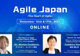 Agile Japan 2021で人生初の基調講演をやりきって、ふるふるした話。 #AgileJapan #Joyinc
