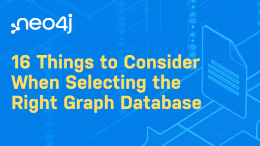 グラフデータベースを選ぶ際に考慮すべき16のこと（後編）#neo4j #graphdatabase #graphnative